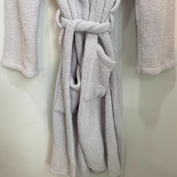 Barefoot Dreams Purple CozyChic Robe Size 1 - Picture 7 of 14